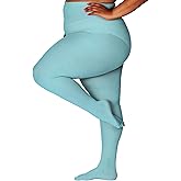 HONENNA Queen Plus Size Tights Semi Opaque Control Top High Waist Stockings Nylons Pantyhose for Women 1X 2X 3X 4X 5X 6X