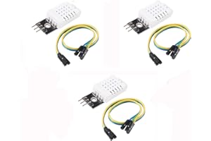 SHUTAO 3Pcs DHT22 Temperature and Humidity Sensor Module AM2302 Digital Temp Humidity Gauge Monitor Electronic Practice DIY Replace SHT11 SHT15
