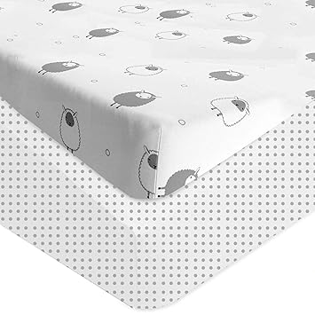 jersey crib fitted sheet