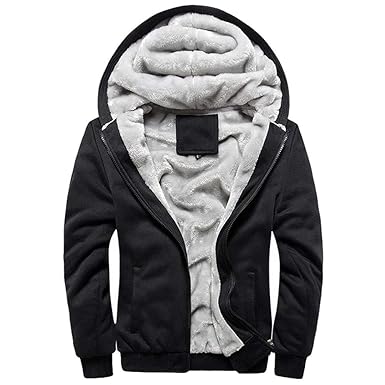 JYJM 2018 Windbreaker Männer Hoodie Winter Warme Fleece Reißverschluss Pullover Jacke Outwear Mantel Tops Blusen Herren Lange
