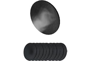 HYMEVROS Portable Smoke Purifier, Smoke Filter Smoke Purifier Fan for Smoking Indoors Range Hood with 12pc Replaceable Activated Carbon Filter Cotton Indoor Kitchen Mini Fan Range Hood (Filter Sponge-10PCS)