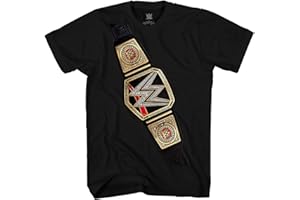 WWE Boys Superstars Group Shirt - John Cena, Daniel Bryan, Seth Rollins World Wrestling Champion Belt T-Shirt