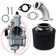 Carbhub VM22 26mm Carburetor for Intake Pipe Pit Dirt Bike 110cc 125cc 140cc Lifan YX Zongshen Pit Dirt Bike XR50 CRF70 KLX B