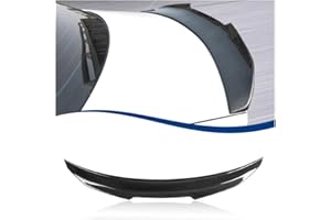 XPHAZZ Real Carbon Fiber B9 Trunk Spoiler PSM-Style Compatible with (2017-2024) Audi A4 S4 B9 Model