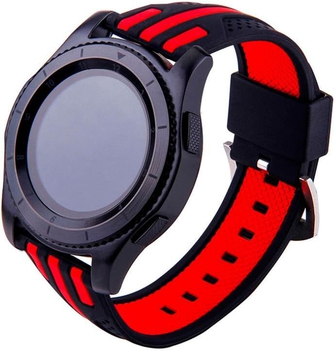 BZLine for Samsung Gear S3 Frontier/Classic Bracelet, Luxury Bracelet Silicone Watch Strap Band Replacement for Samsung Gear S3 Frontier/S3 Classic Smartwatch