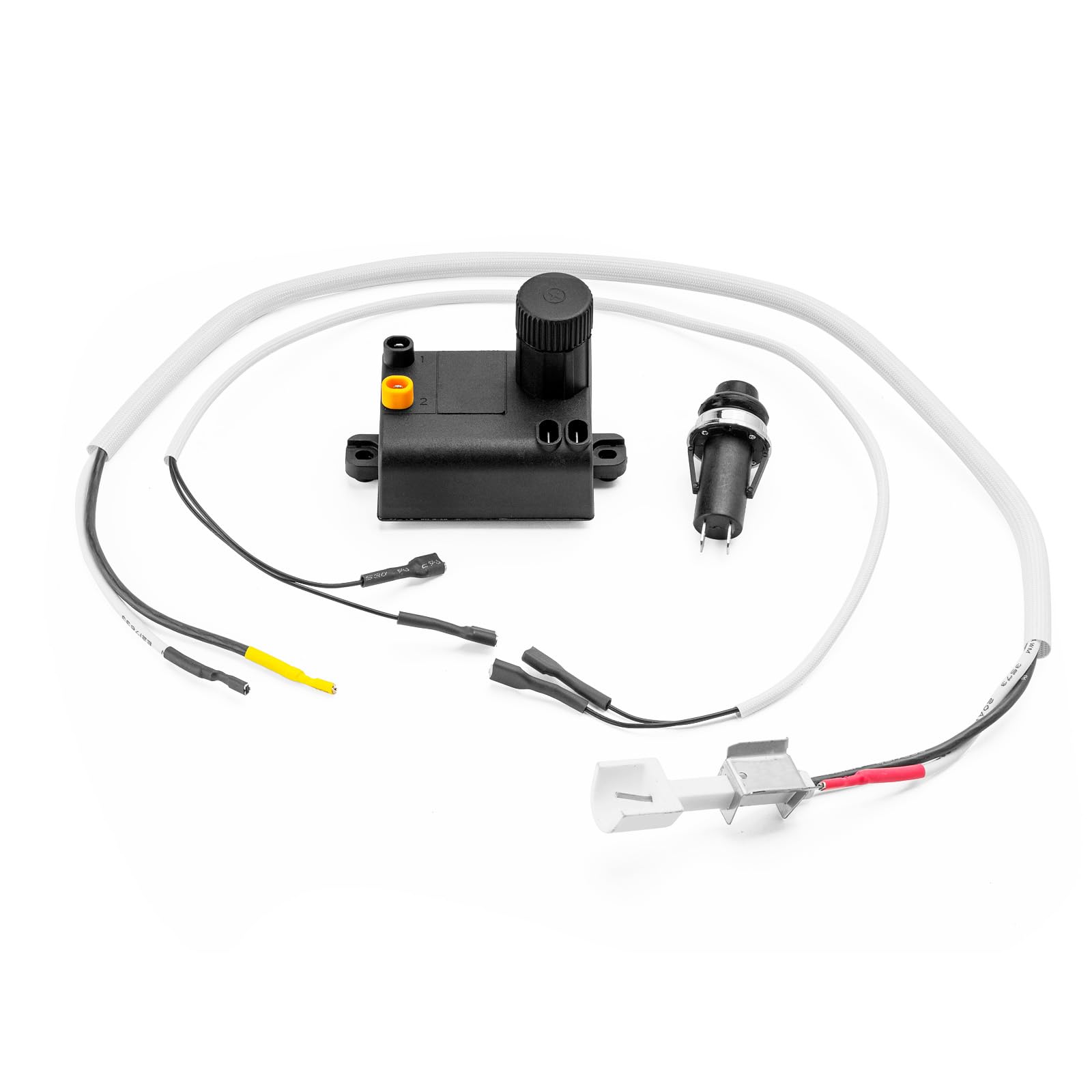 Photo 1 of 7642 Grill Igniter Kit for Weber Spirit 310 & 210 Gas Grill Models with Up Front Controls(Model 2013 and Newer) Barbecue Grill Igniter Kit for E-210,S-210,E-310, SP-310 Igniter Button Replacement Part