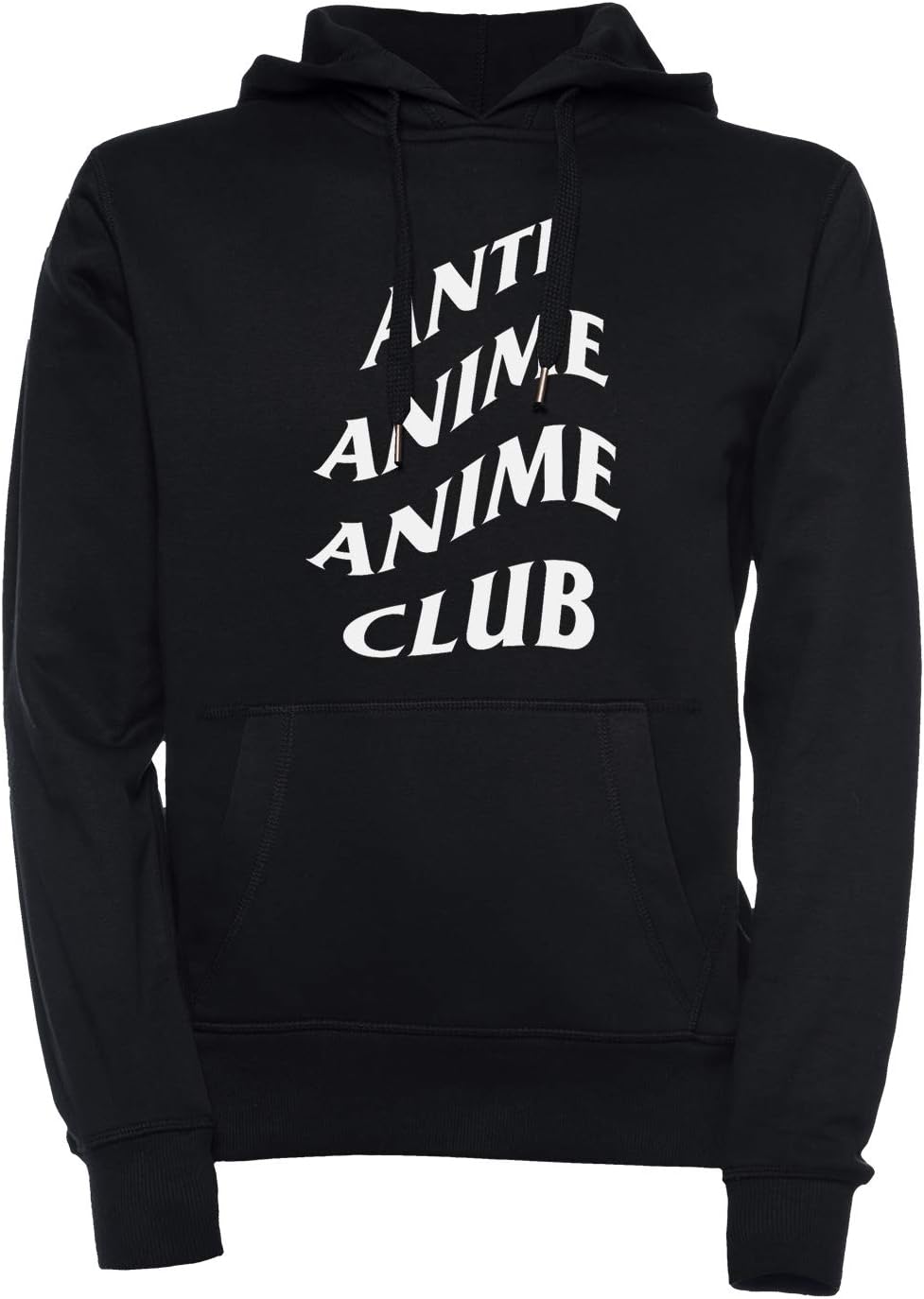 Alt Anti Anime Anime Club Unisex Men's Women's Hoodie Sweatshirt Pullover Black