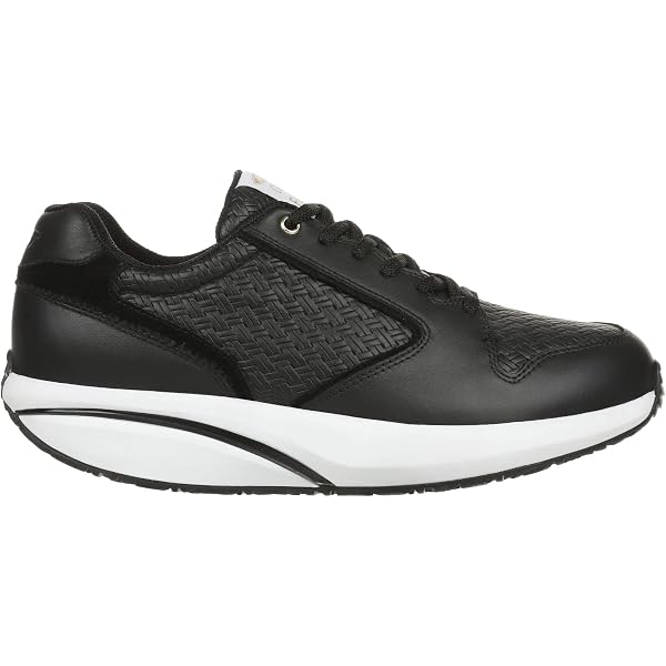 Zapatillas MBT Para Mujer - Modelo 1998, Jersey Y Ante, Negro, Tecnología Sensor Y Pivot Axis