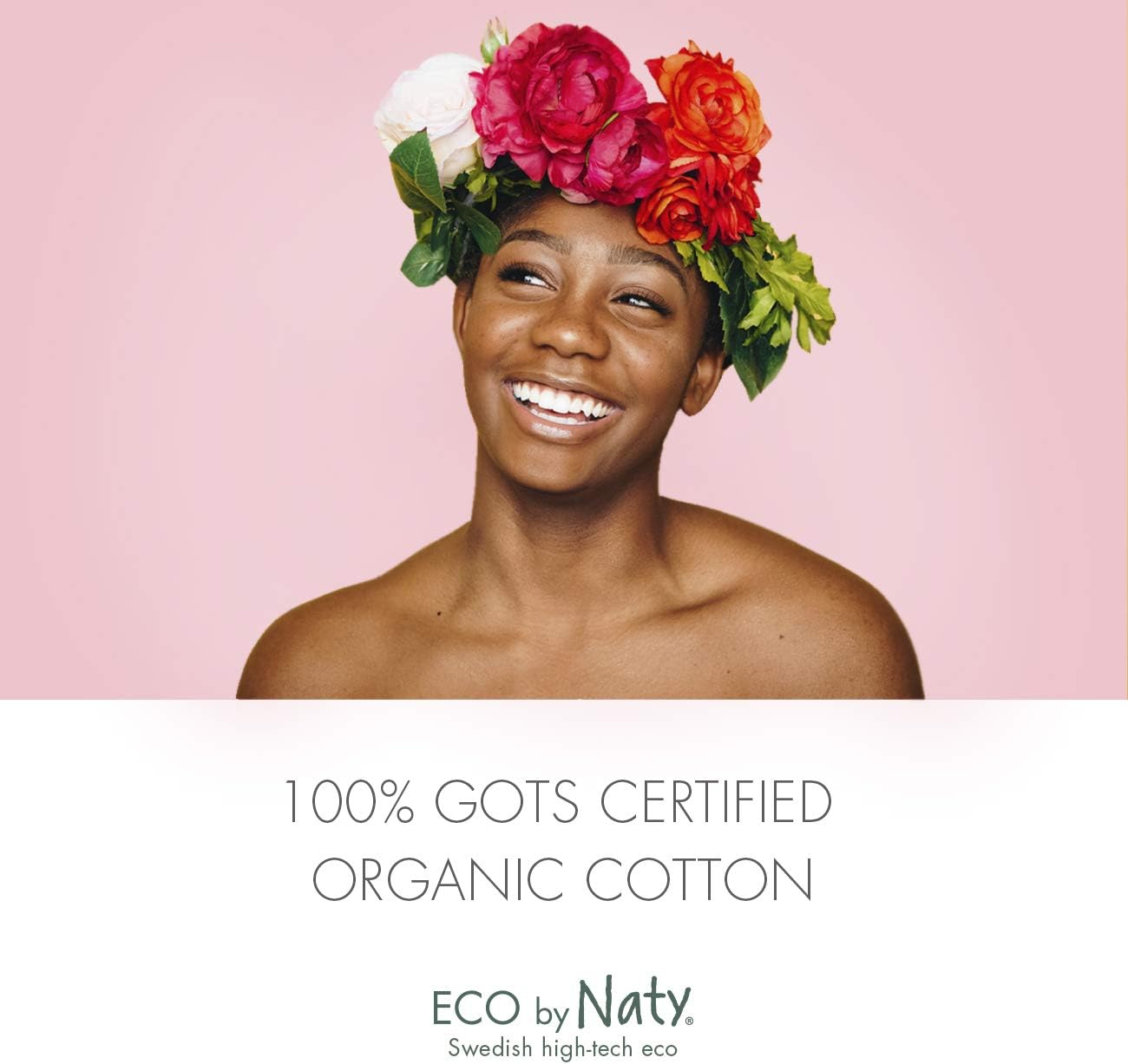 Eco by Naty Tampons with applicator Super, 14 tampons. PlantBased