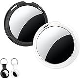 2 Pack Tracker Tag [Apple MFi Certified] Pair with Apple Find My(iOS Only) Bluetooth Smart Tracker Tag Key Finder Item Locator Waterproof Finder Worldwide Tracking for Pet Wallet Backpack Dog