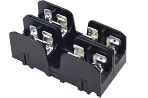 NXWVPC Cooper Bussman BM6032SQ Buss Fuse Block 30A 600V Fuse Holder 2 Pole 10×38mm