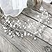 Unicra Wedding Headband Bridal Headpiece Hair Vine Hair Accessories for Bride Silver