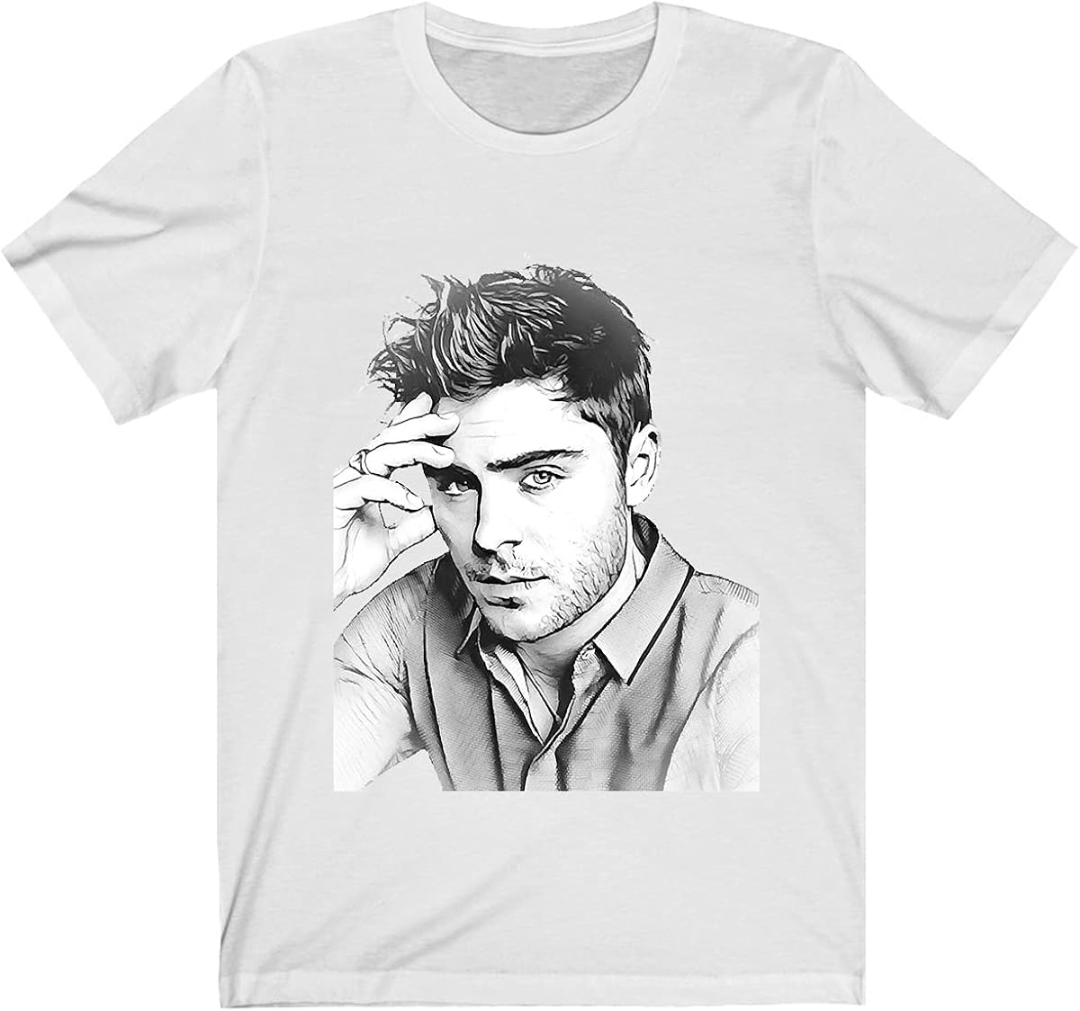 Zac Efron Classic TShirt Unisex Cotton