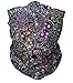 NeoPaisley Face Mask By BikerFace - Microfiber Seamless Polyester Multi-Functional Headwear for Bikers, Motorcyclists, and Outdoor Sports. (NeoPaisley, 1)