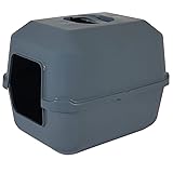 Whisker Doodle Hooded Cat Litter Pan Set