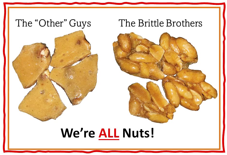 Brittle Brothers Peanut Brittle 5 oz Bag Voted 1 in America 4 x
