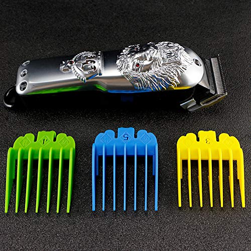 Professional Hair Clipper Guards Guide Combs,Hair Clipper Cutting Guides/Combs -From 1/16inch to 1inch, Compatible with Most Wahl Clippers