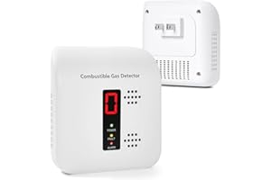 Y401 Natural Propane Gas Detector, Home Gas Alarm and Monitor, Leak Alarm for LNG, LPG, Methane, Coal Gas Detection in Kitche