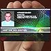 5 ID Cards Security Hologram Overlay Stickers with Micro Secure Technology SHID-09