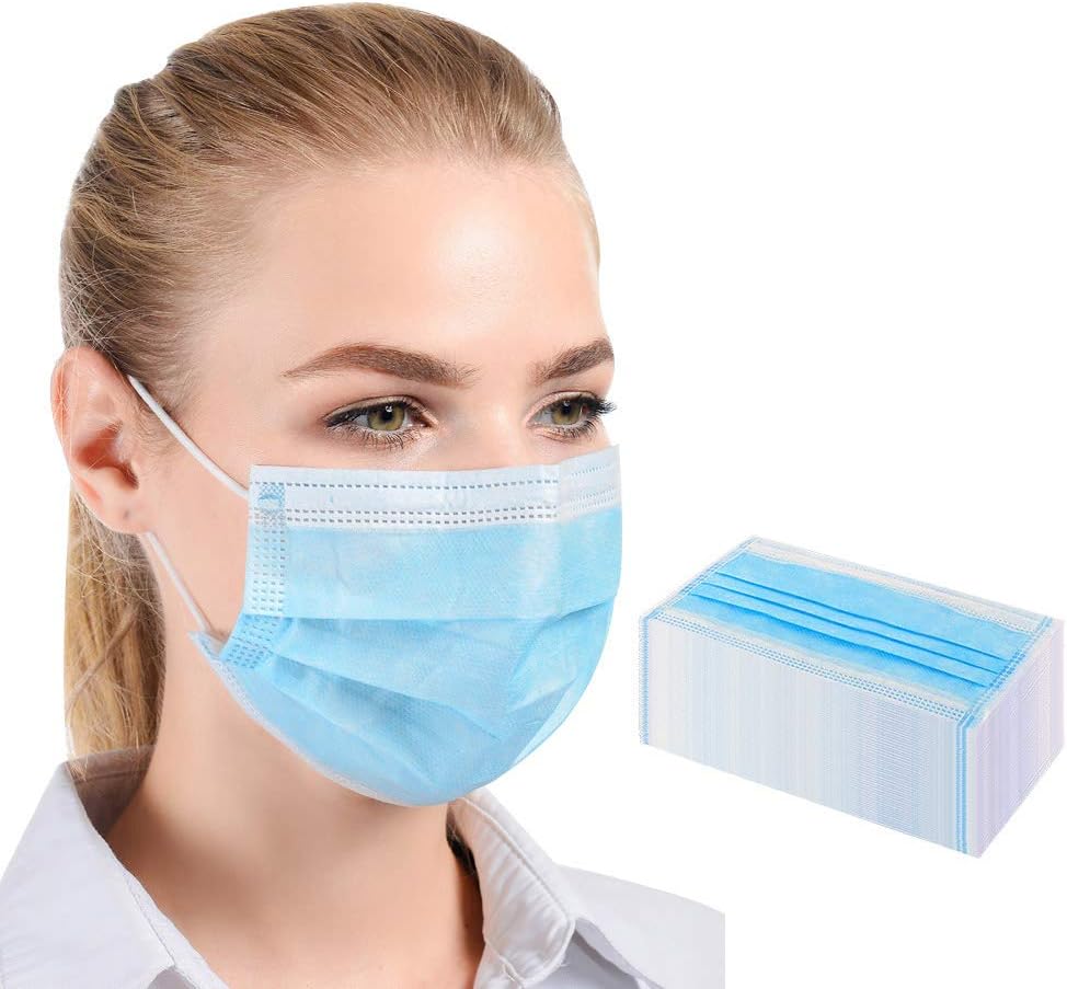 Medical Face Fliter 3-Layer Disposable Surgical Protection Face Fliters Anti Pollution 50pcs