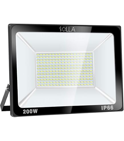 200W LED Flood Light Outdoor, 20000LM Waterproof Security Work Light Plug-In 7445007455485 200W LED Flood Light Outdoor, 20000LM Waterproof Security Work Light Plug-In 7445007455485