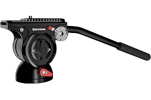 IFOOTAGE Komodo K5S Video Fluid Head,Cameras Tripod Fluid Head with Quick Release Plate, for Professional Photography, Content Creation, Vlogging and Video Production