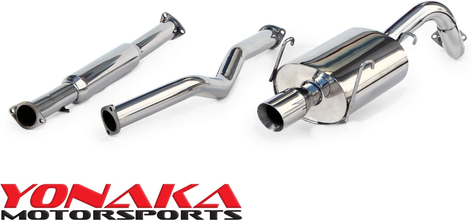 Yonaka Honda CRV 19962001 2.5" Stainless Steel Performance Catback Exhaust, CatBack Systems