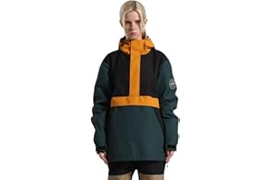 BSASB Womens Mens Ski Jackets Snowboard Coats Waterproof Windproof Pullover Jacket for Women Skiing Snowboarding Sports