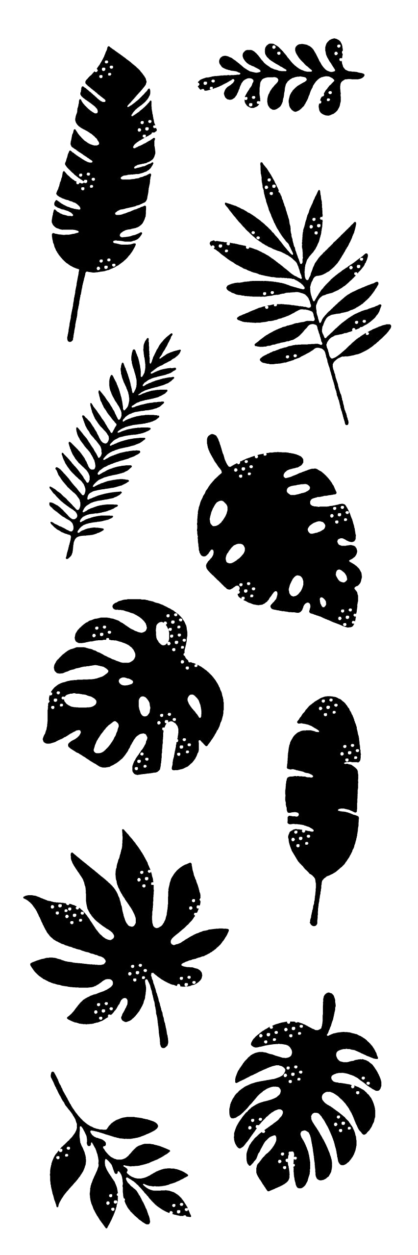 Francoise Collection - Clear Magic Stamp Set - House Plant Leaves