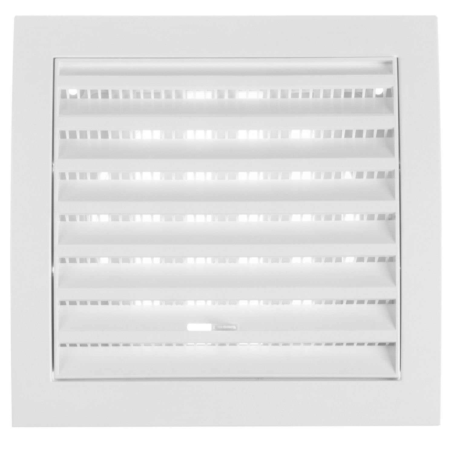 Steinberg14 White Plastic 100mm Adjustable Air Vent Cover - 4 inch Air Vents for Interior Walls and Ceilings - Outdoor Vent Cover - Extractor Fan Vent Cover - Ventilation grilles