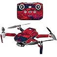 Mighty Skins Compatible with DJI Mini 2 Portable Drone - Fiery Flow | Protective, Durable, and Unique Vinyl Decal wrap Cover | Easy to Apply, Remove, and Change Styles | Made in The USA