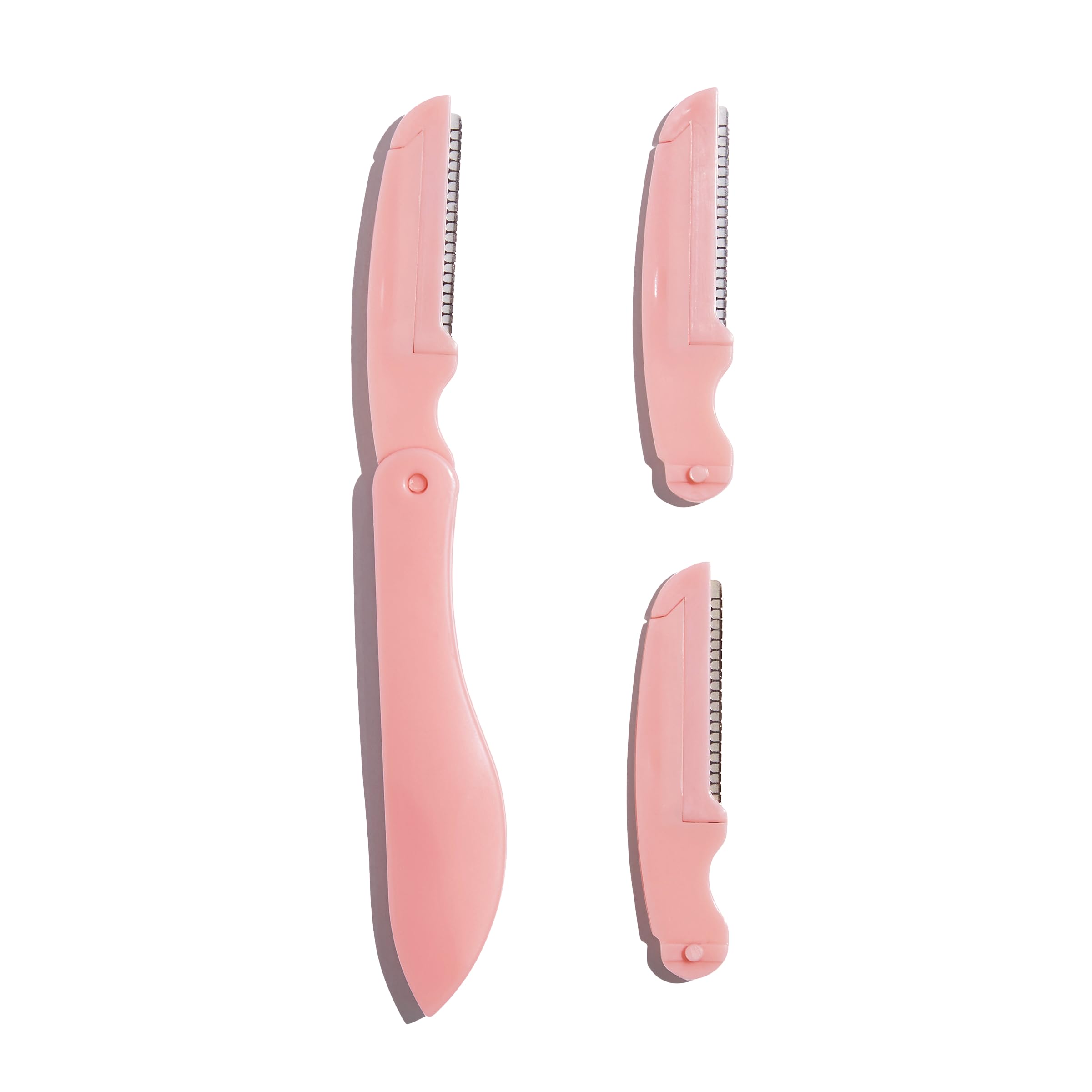 MCoBeauty Super Smooth Facial and Brow Razor - Facial Hair Remover - Peach Fuzz for A Visibly Smoother Looking Complexion - Eyebrow Razor Trimmer with Extra Precision - 3 x Razors, 50 g
