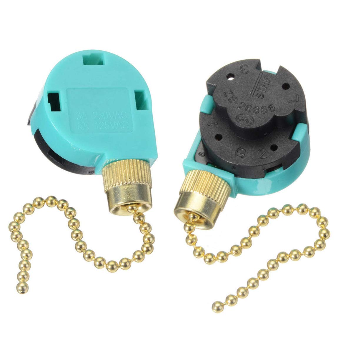 Galleon 2 Pack Ceiling Fans Replacement Parts Zing Ear Ze 268s6