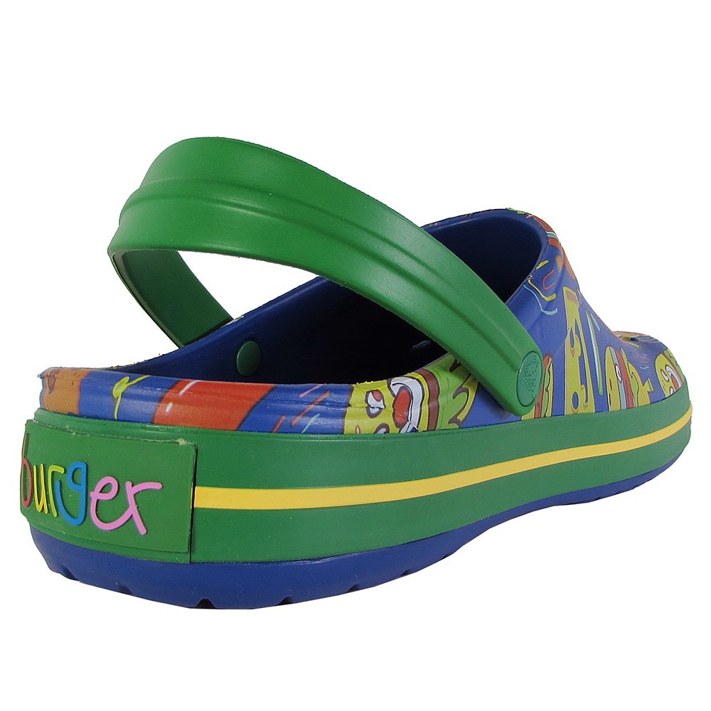 crocband burger clog
