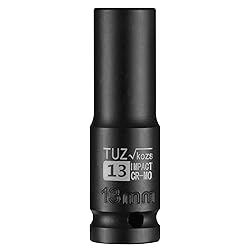TUZkozs 1/2-Inch Drive 13mm Deep Impact Socket with