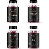 Black Girl Vitamins Complete Wellness Essentials - 30-Day Bundle with D3 Gummies, Probiotics, Hair-Skin-Nails + Sea Moss - 8 Key Nutrients for Immune, Skin & Energy Support