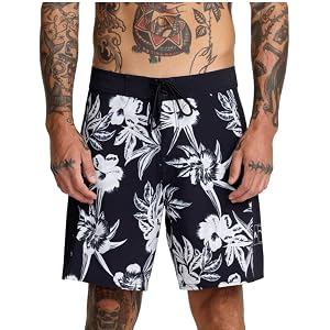RVCA Hawaii Apex II 18" 4-Way Stretch Trunk Board Short