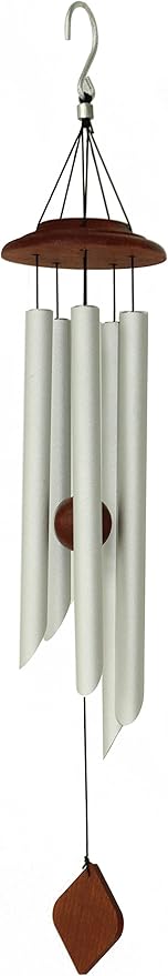 Amazon Nature S Melody ウインドチャイム 風水アイテム 玄関チャイム 窓辺 壁 ドアを彩る S型フック 五本パイプ 66cm シルバー 置物 オブジェ オンライン通販