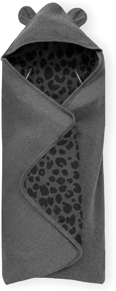 hauck Snuggle N Dream Leo Grey Cotton Baby Blanket 80x80 cm