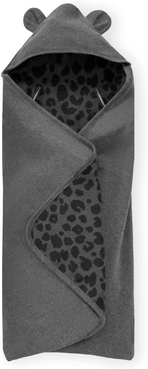 hauck Snuggle N Dream Leo Grey Cotton Baby Blanket 80x80 cm