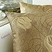 Euphoria Home Decorative Cushion Covers Pillows Shell Golden Tulip Floral Reversible 18