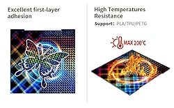 Upgrade 3D Platform PEP+PES Build Plate for Prusa