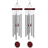 2 Pack Pgzsy Memorial Wind Chimes Outdoor Large