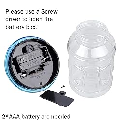 Coin Piggy Bank Saving Jar, Winnsty Digital Coin