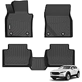 ANBINGO®Floor Mats for Mazda CX-30 2020-2025 All Weather Mats for Mazda CX30 TPE Car Mat CX30 Rubber Trunk Carpet for CX30 Automotive Accessories
