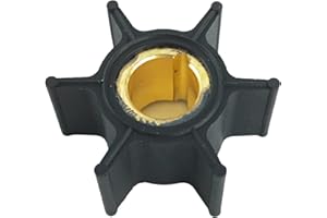 WINGOGO 3B2-65021-1 Water Pump Impeller for Nissan Tohatsu Outboard 6 8 9.8 HP Mercury Outboard 6 8 9.8 9.9 HP Boat Motor Engine parts replace Sierra 18-8920 3B2650211M 8037481 47-803748-1