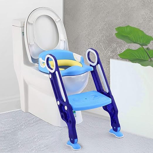 DONG Töpfchen-Toilettensitz Verstellbarer Kindertoilettentrainer, Mit