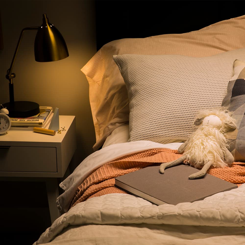 GE Relax LED Light Bulbs, 40 Watt, Soft White, A19 (4 Pack)