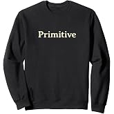 Primitive Classic Vintage Typography Sweatshirt