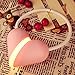 LUOYIMAN® Sensor LED Heart Lamp Outdoor Portable Lamp Deformable and Foldable Light Smart Table Desk Lamp Couples Light 14 LED Lights and 3 Modes of Lightness(Pink)